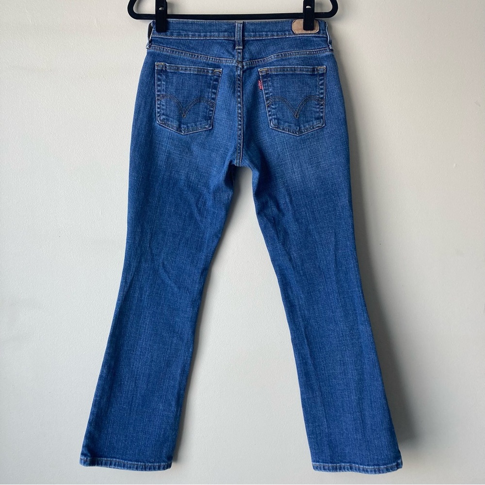 Levi's 515 Boot Cut Jeans Women’s‎ 6 Short - Picture 4 of 9